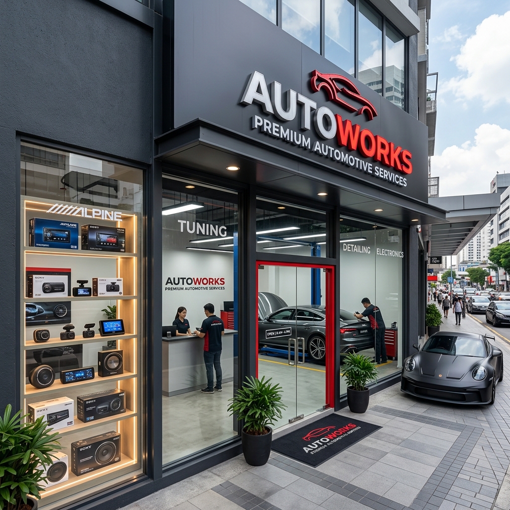 MCR Auto Services Exterior Storefront